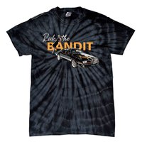 Classic Cars 1977 Bandit Am Vintage Black Am Tie-Dye T-Shirt