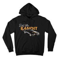 Classic Cars 1977 Bandit Am Vintage Black Am Tall Hoodie