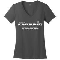 Classic Chrome 1964 60th Birthday Women's V-Neck T-Shirt