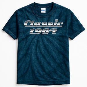 Classic Chrome 1964 60th Birthday Kids Tie-Dye T-Shirt