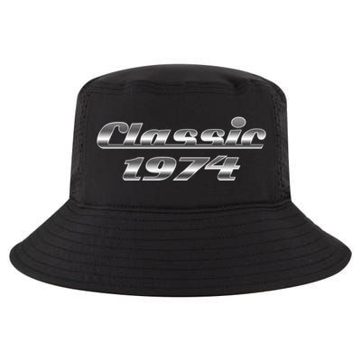 Classic Chrome 1974 50th Birthday Cool Comfort Performance Bucket Hat