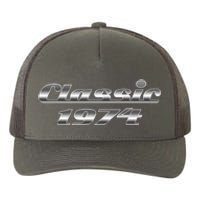 Classic Chrome 1974 50th Birthday Yupoong Adult 5-Panel Trucker Hat