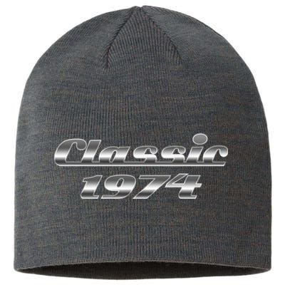 Classic Chrome 1974 50th Birthday Sustainable Beanie