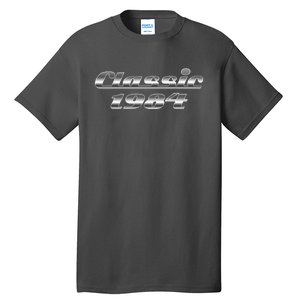 Classic Chrome 1984 40th Birthday Tall T-Shirt