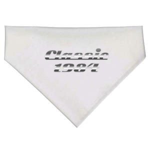 Classic Chrome 1984 40th Birthday USA-Made Doggie Bandana