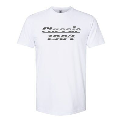 Classic Chrome 1984 40th Birthday Softstyle CVC T-Shirt