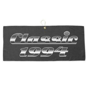 Classic Chrome 1994 30th Birthday Large Microfiber Waffle Golf Towel