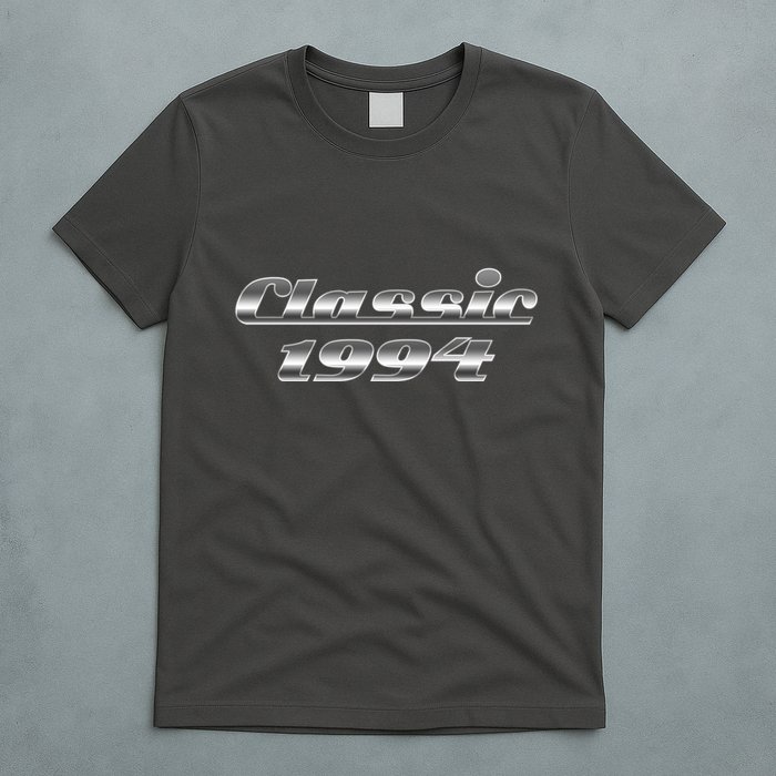 Classic Chrome 1994 30th Birthday T-Shirt