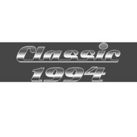 Classic Chrome 1994 30th Birthday Bumper Sticker