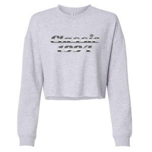 Classic Chrome 1994 30th Birthday Cropped Pullover Crew