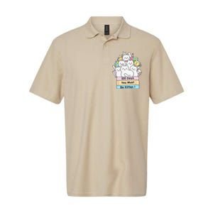 Cute Cat 100 Days You Must Be Kitten 100th Day Of School Softstyle Adult Sport Polo