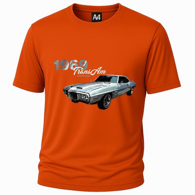 Classic Cars 1969 Am Debut Year Muscle Cars Cooling Performance Crew T-Shirt