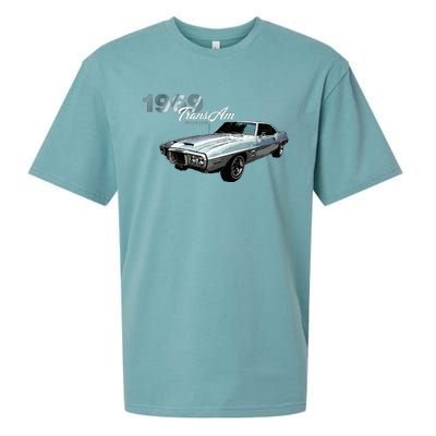 Classic Cars 1969 Am Debut Year Muscle Cars Sueded Cloud Jersey T-Shirt