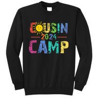 Cousin Camp 2024 Family Vacation Summer Camping Sweatshirt