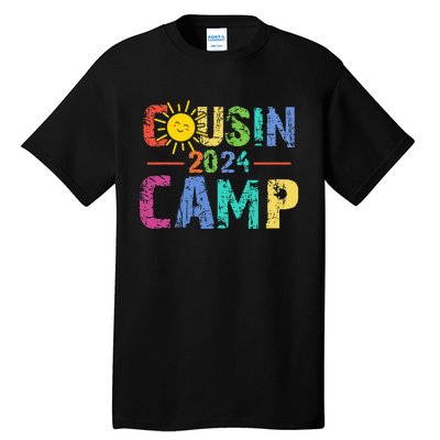 Cousin Camp 2024 Family Vacation Summer Camping Tall T-Shirt