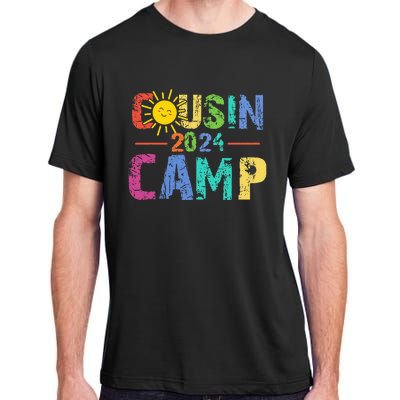 Cousin Camp 2024 Family Vacation Summer Camping Adult ChromaSoft Performance T-Shirt