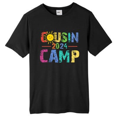 Cousin Camp 2024 Family Vacation Summer Camping Tall Fusion ChromaSoft Performance T-Shirt