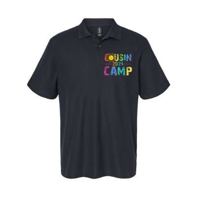 Cousin Camp 2024 Family Vacation Summer Camping Softstyle Adult Sport Polo