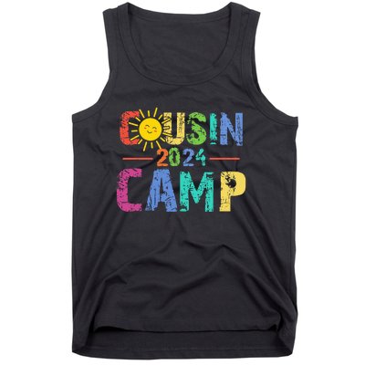 Cousin Camp 2024 Family Vacation Summer Camping Tank Top