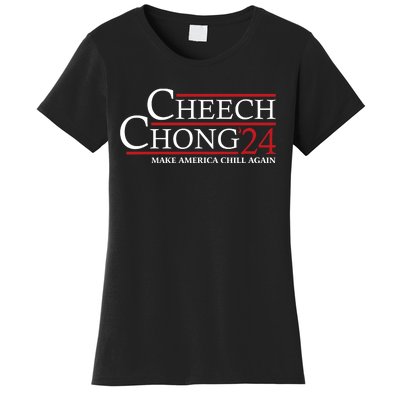 Cheech & Chong ’24 Make America Chill Again Women's T-Shirt