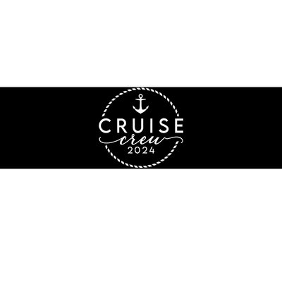 Cruise Crew 2024 Anchor Vacation Sailing Trip Matching Group Bumper Sticker