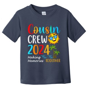 Cousin Crew 2024 Summer Vacation Beach Matching Family Trips Toddler T-Shirt