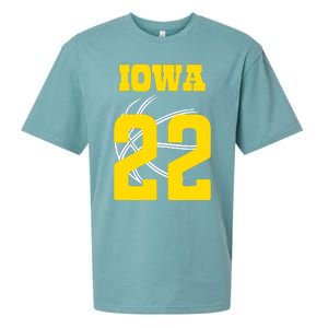 Caitlyn Clark 22 Iowa Sueded Cloud Jersey T-Shirt