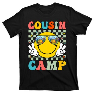 Cousin Camp 2024 Family Vacation Summer Camping Crew Cute T-Shirt