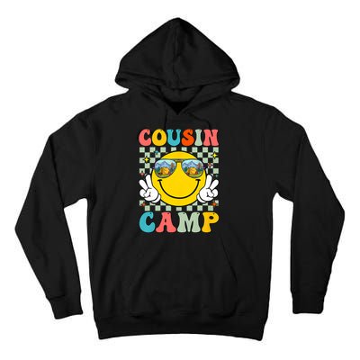 Cousin Camp 2024 Family Vacation Summer Camping Crew Cute Tall Hoodie