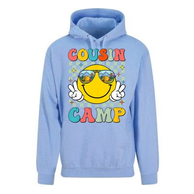 Cousin Camp 2024 Family Vacation Summer Camping Crew Cute Unisex Surf Hoodie