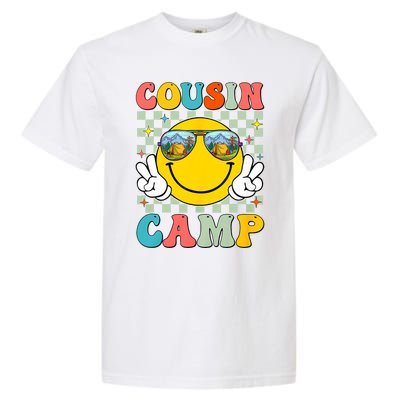 Cousin Camp 2024 Family Vacation Summer Camping Crew Cute Garment-Dyed Heavyweight T-Shirt