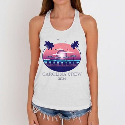 Carolina Crew 2024 Premium Women's Knotted Racerback Tank