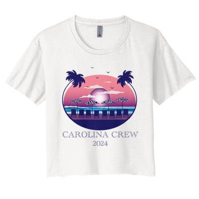 Carolina Crew 2024 Premium Women's Crop Top Tee