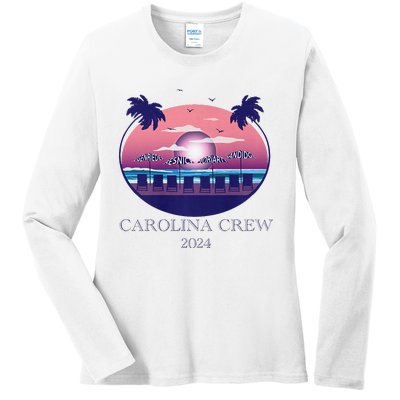 Carolina Crew 2024 Premium Ladies Long Sleeve Shirt