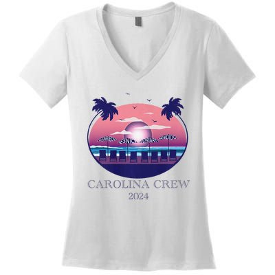 Carolina Crew 2024 Premium Women's V-Neck T-Shirt