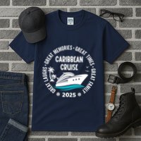Caribbean Cruise 2025 Vacation Trip Matching Family Group Tall T-Shirt