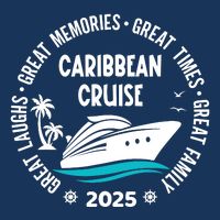 Caribbean Cruise 2025 Vacation Trip Matching Family Group 16 in Basic Backpack