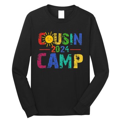 Cousin Camp 2024 Summer Family Vacation Long Sleeve Shirt