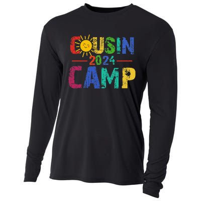 Cousin Camp 2024 Summer Family Vacation Cooling Performance Long Sleeve Crew