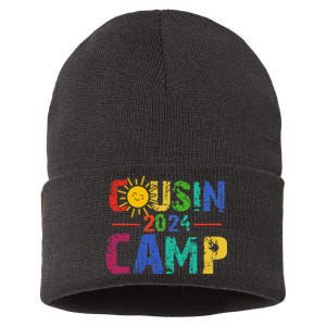 Cousin Camp 2024 Summer Family Vacation Sustainable Knit Beanie