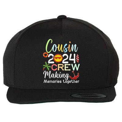 Cousin Crew 2024 Summer Vacation Beach Family Trips Matching Wool Snapback Cap