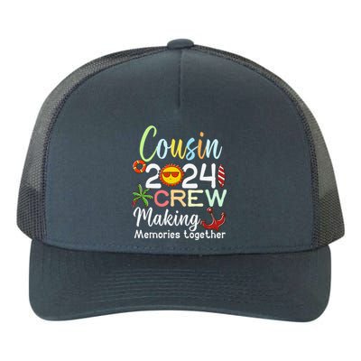 Cousin Crew 2024 Summer Vacation Beach Family Trips Matching Yupoong Adult 5-Panel Trucker Hat