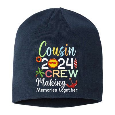 Cousin Crew 2024 Summer Vacation Beach Family Trips Matching Sustainable Beanie