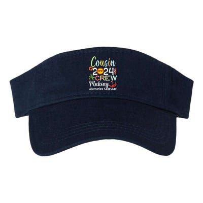 Cousin Crew 2024 Summer Vacation Beach Family Trips Matching Valucap Bio-Washed Visor