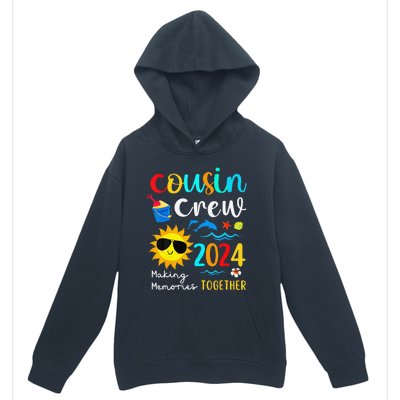 Cousin Crew 2024 Summer Vacation Beach Family Trips Matching Urban Pullover Hoodie