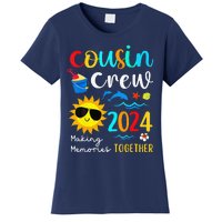 Cousin Crew 2024 Summer Vacation Beach Family Trips Matching Women's T-Shirt