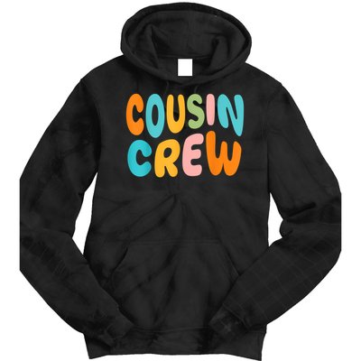 Cousin Crew 2025 Vacation Family Girl  Tie Dye Hoodie