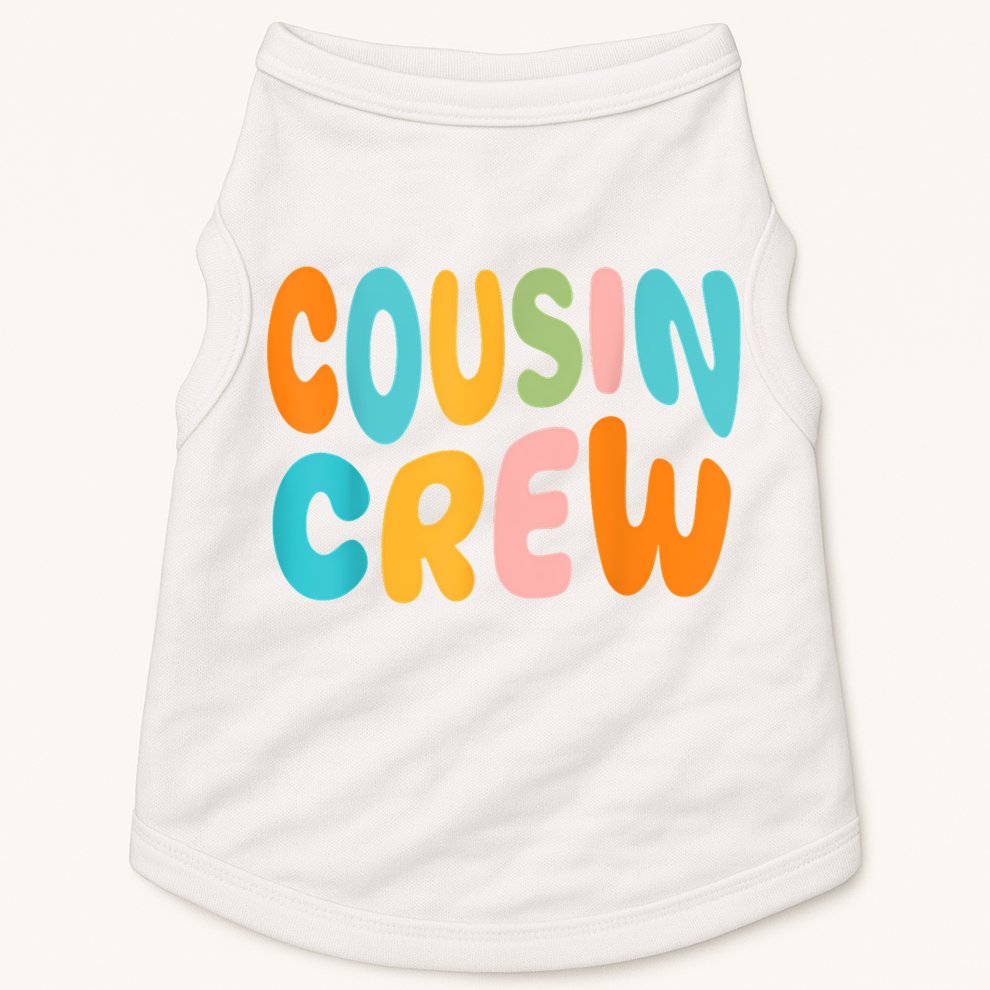 Cousin Crew 2025 Vacation Family Girl  Doggie Tank