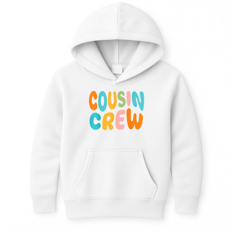 Cousin Crew 2025 Vacation Family Girl  Kids Hoodie