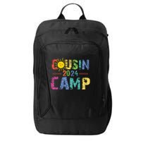 Cousin Camp 2024 Family Vacation Summer Camping Crew Cute City Backpack